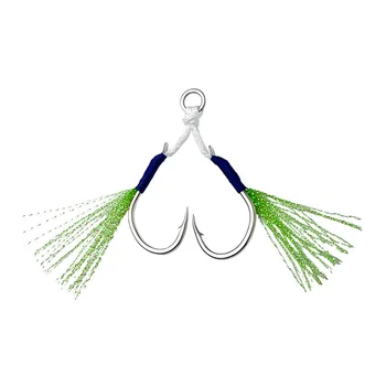 Wholesale High-Carbon Steel Plate Hooks Lure Hooks Sea Fishing Boat Fishing Hooks Bright Silk Corrosion-Resistant Gold Slow – Hooks – view 2
