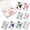 Rodillo Facial de Piedra Personalizado Gua Sha Masaje Kit de Belleza y Bienestar