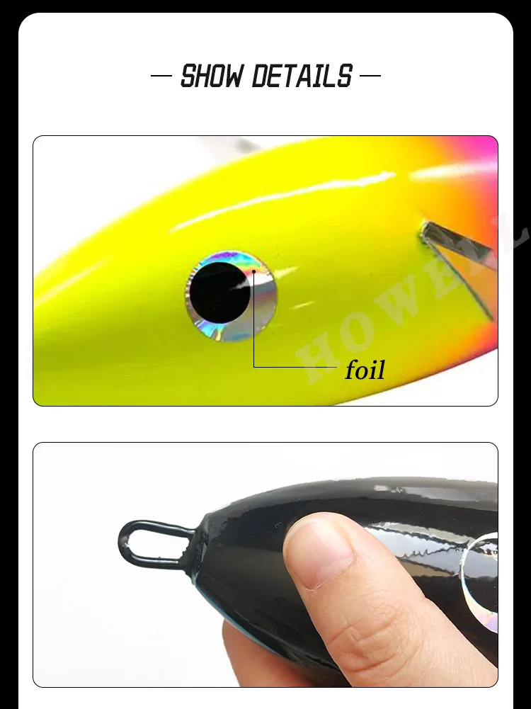 Oem Wood Teaser Bird Trolling Lure 7" 10" 13" Wooden Airplane Trolls