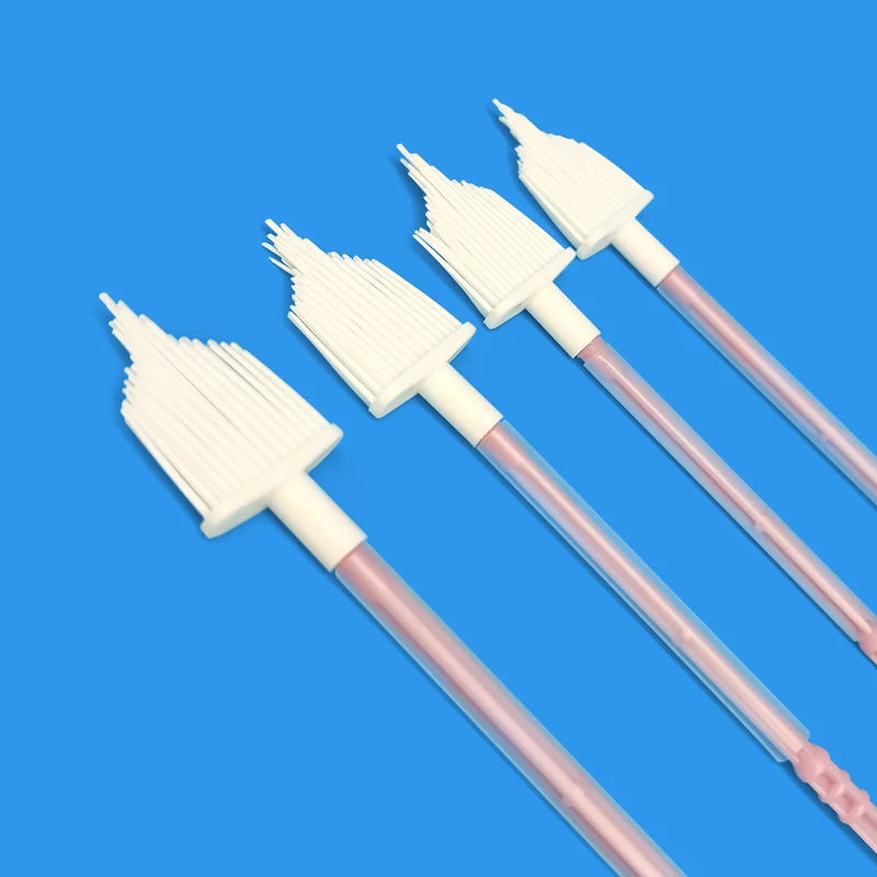 Pap Smear Test Kit Disposable HPV Test Kit Cervical Brush Gynecological Examination Kit Vaginal De Hisopo De Bandada