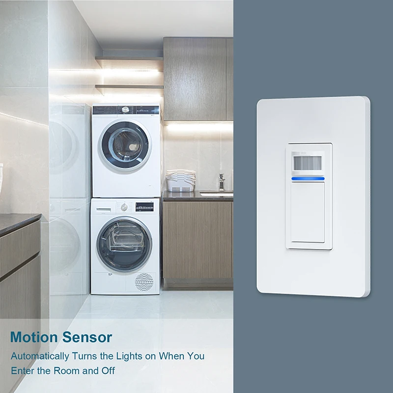 Us Standard Auto On /off Tuya Smart Wifi Remote Control Pir Motion