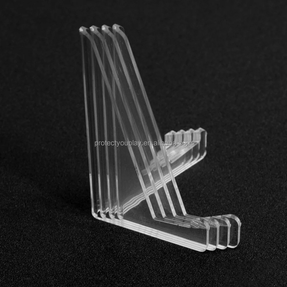 Small Lucite Stand for Magnetic Card Holders Small Lucite One Touch Stand