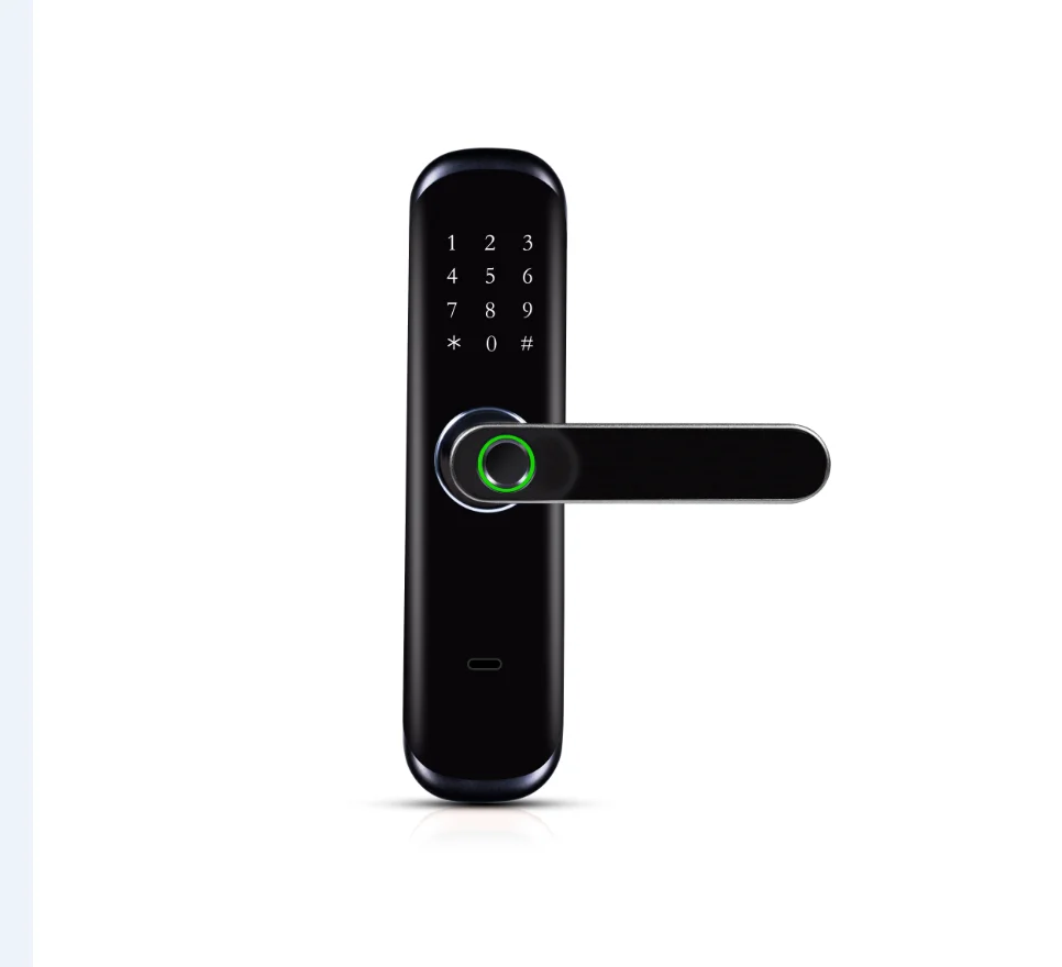 Tuya Tt Lock  App Smart Deadbolt Gate Biometric Cerradura Fingerprint Electronic Hotel Door  Lock