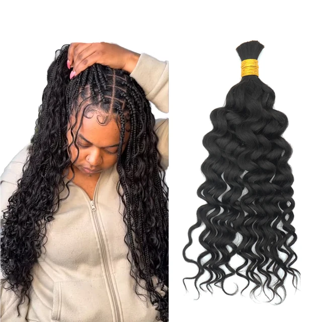 KAMA High Quality Brazilian Remy Hair Extensions 100% Virgin Unprocessed Deep Wave 8"-28" Length Tape-In Attachment