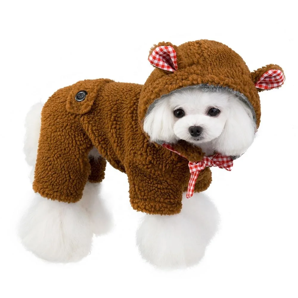 Dog clothes autumn and winter new Teddy Schnauzer Bomei College