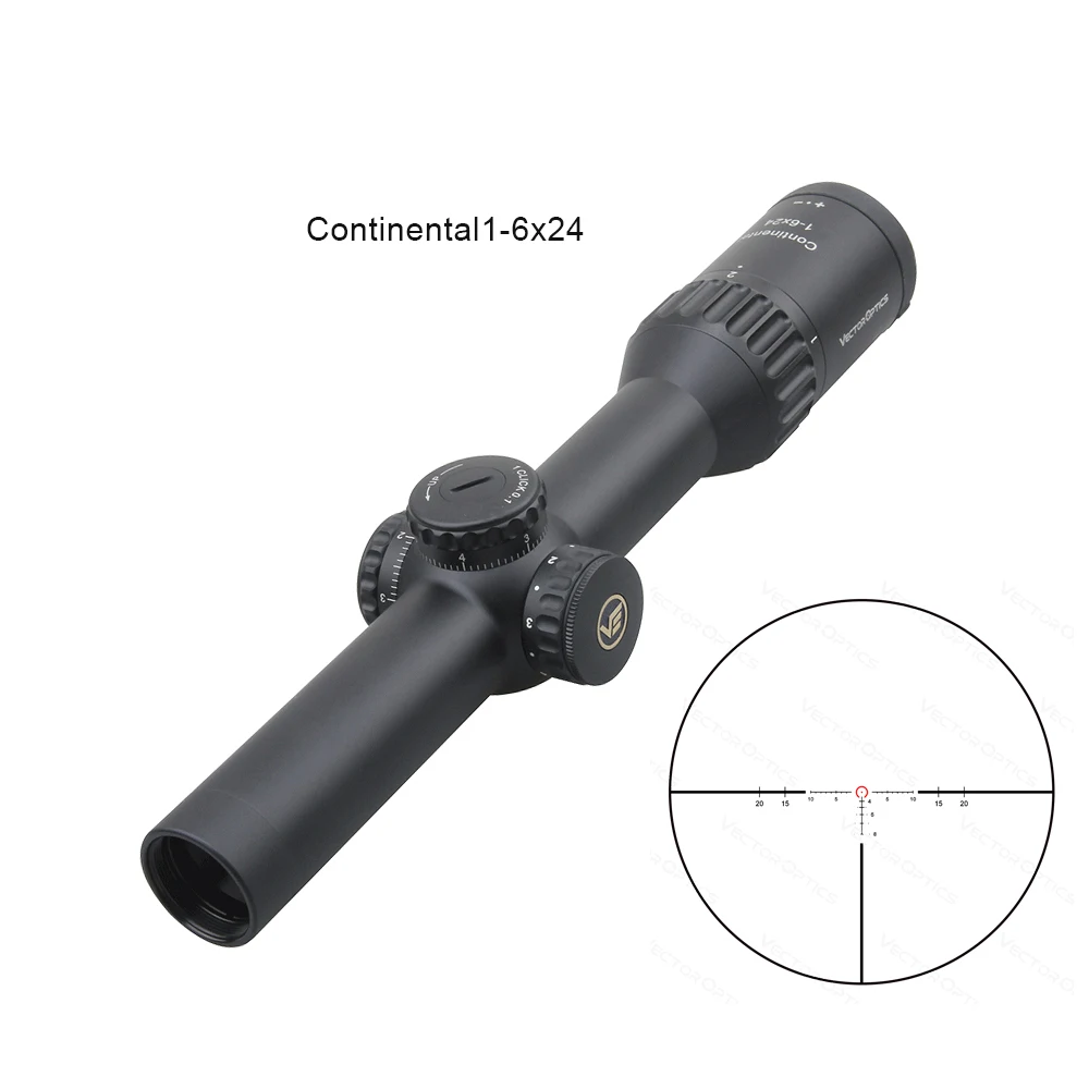 Vector Optics Continental 1-6x24 Tactical LPVO Scope New Arrival Hunting  Long Eye Relief Red Illuminated Hunting Scope| Alibaba.com