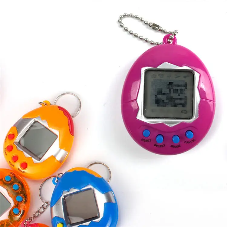 Electronic Pets Keychain Toys 90s Nostalgic 168 Pets In One Virtual Cyber Christmas Pet Toy