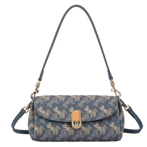 2026 Luxury PU Leather Crossbody Bag for Women Multi-Functional Waterproof Stylish Lock Decoration for Autumn Fashionable Ladies