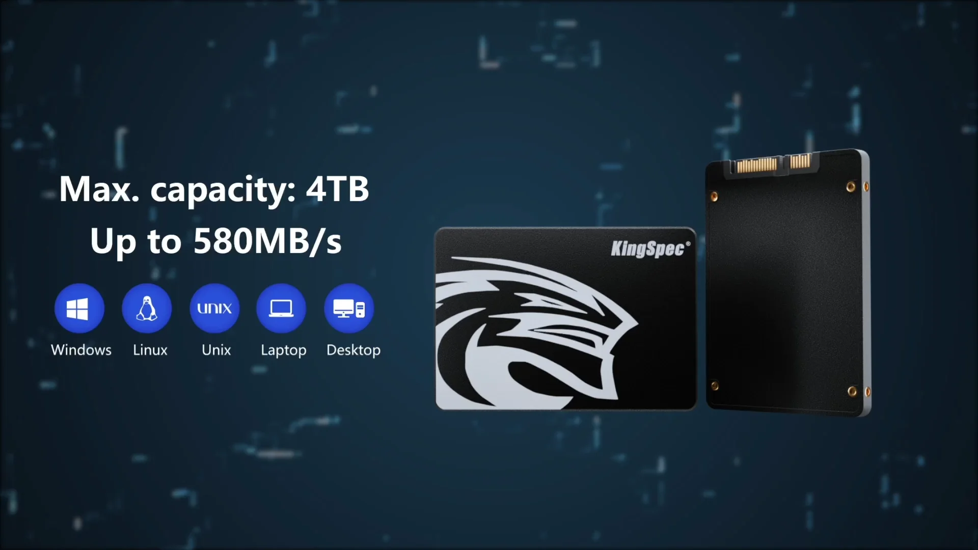 Kingspec 120gb 240gb 480gb 960gb Sata3 Ssd 2.5inch Solid State Drive ...