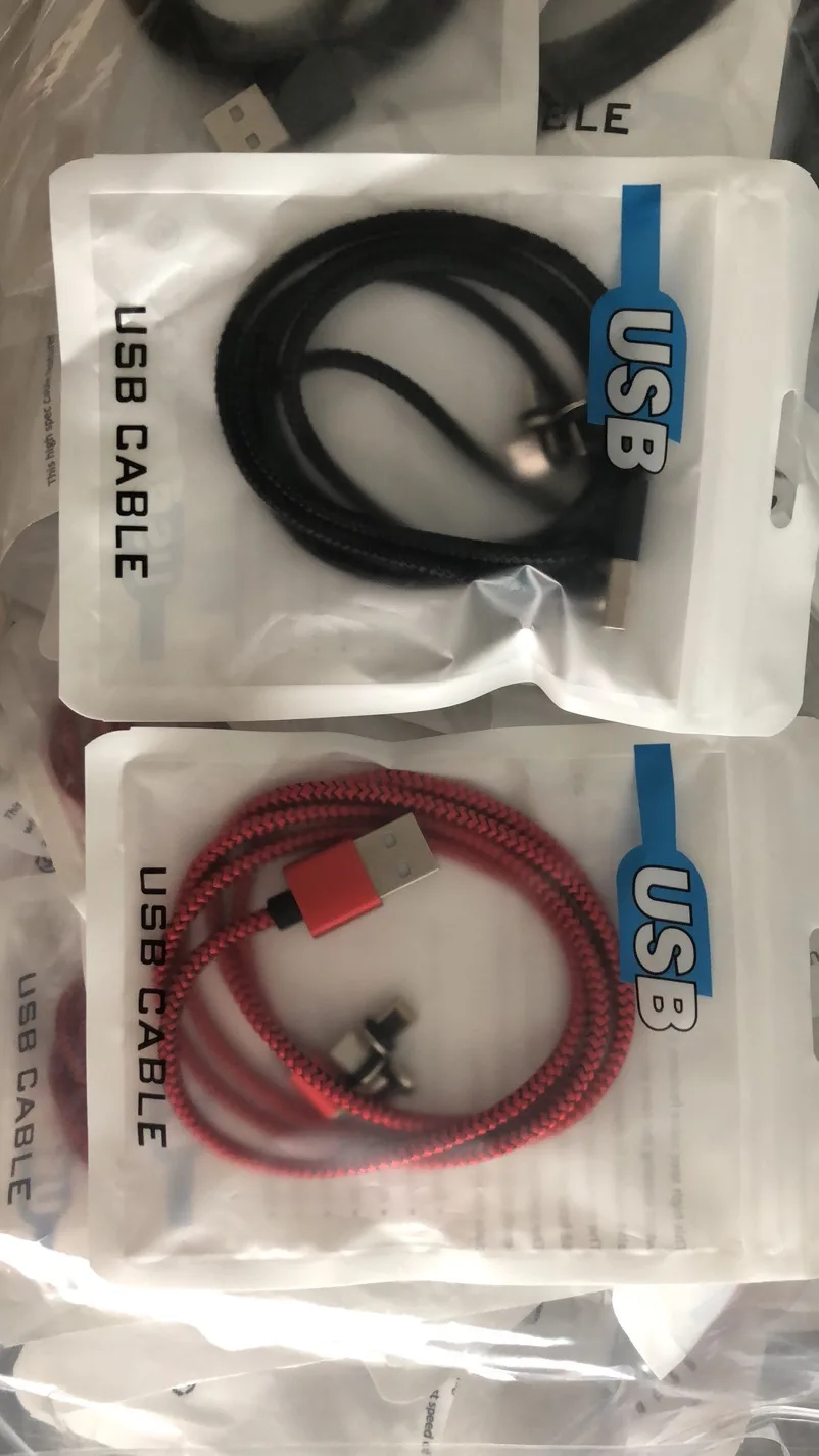 3 In 1 Fast Charging 2m Nylon Braided 360 Rotating 1m Wire Cables Mobile Charger Usb Cable Buy