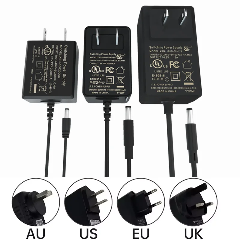 AC DC 5V 6V 8V 9V 12V 13V 15V 24V 電源アダプター(6V,UK Plug,3A) 電源アダプター 7.5V  1A、1.5A、2A、2.5A(2A,US) KOZUMUWAN ACアダプター 7.5V 2A 15W 電源アダプター 大手メーカーOEM社製品  汎用 センタープラス スイッチング式 出力プラグ外径5.5mm(内径2.1mm) 電気 ... AC DC 5V 6V 8V 9V 12V 13V 15V 24V 電源アダプター(13V,US Plug,3A)