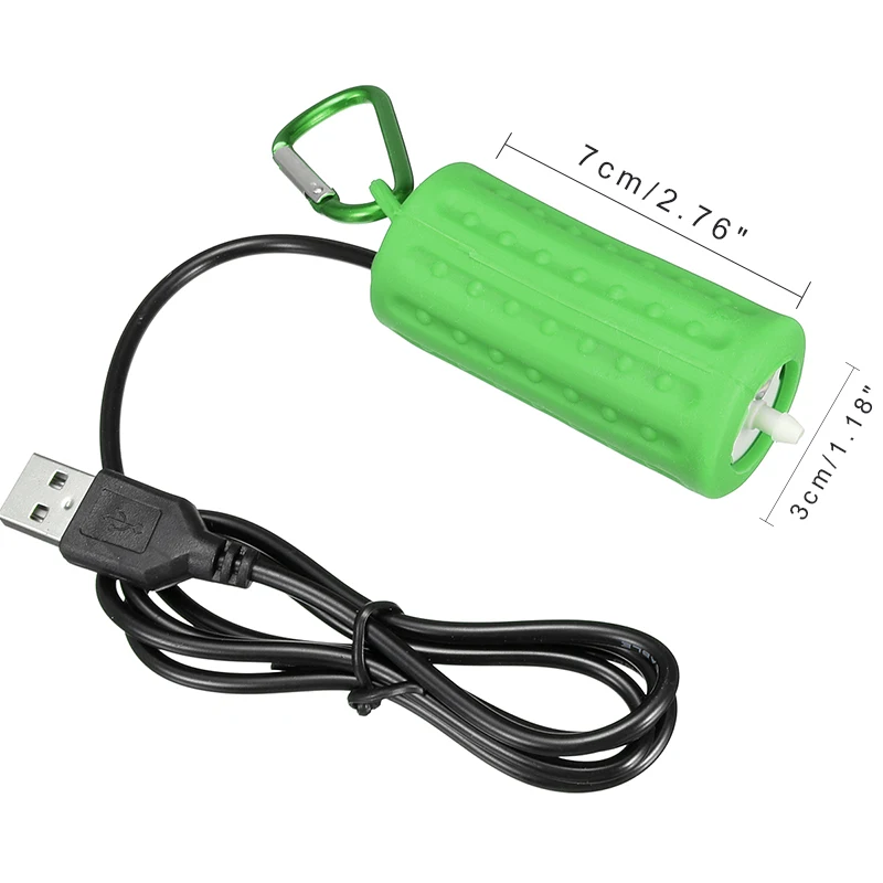 Aquarium Fish Tank Oxygen Pump Portable Mini USB Aeration Micro Air Pump