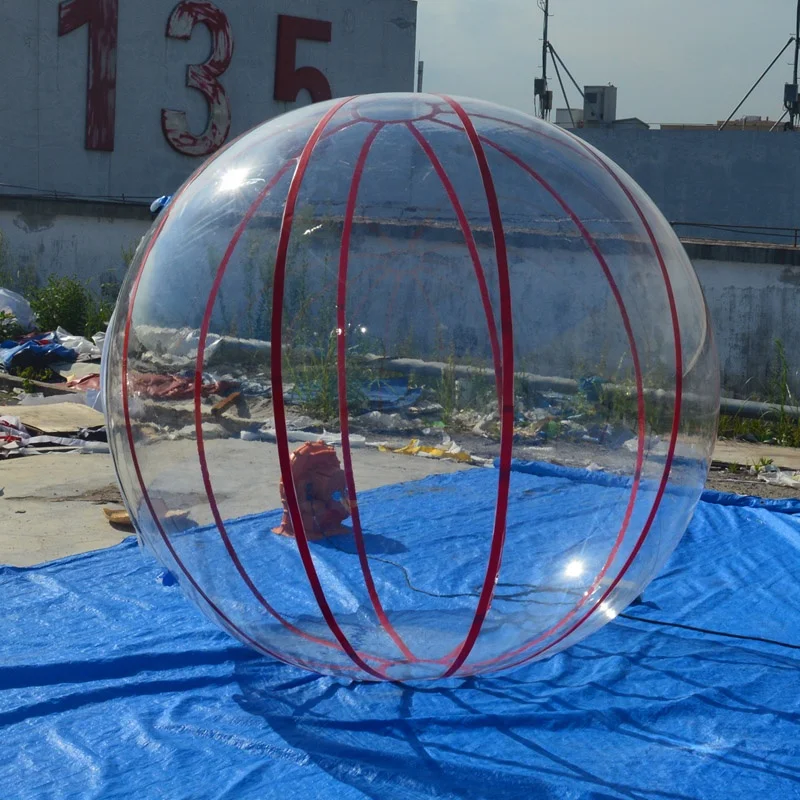 
 Красные полоски, ПВХ водные шары для надувного бассейна  