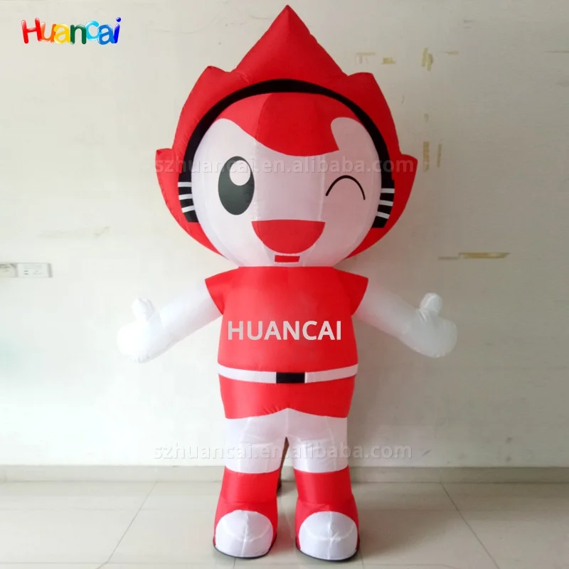 Inflatable Cartoon Doll Model / Inflatable Model Oppo Phone Doll for Inflatable Advertising/ Funny Inflatable Toys for Kids