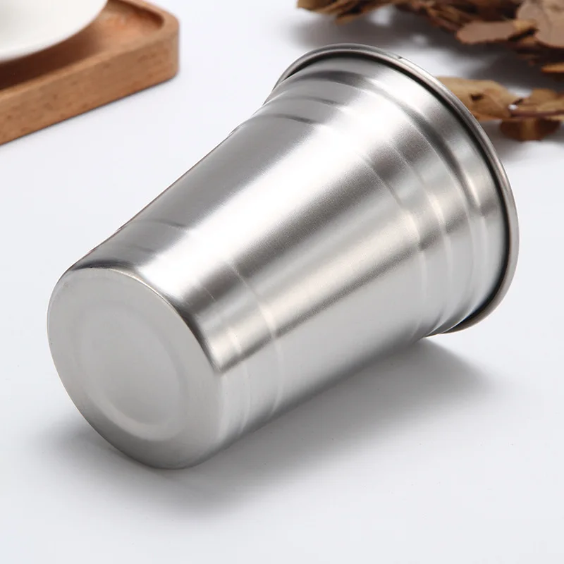 Wholesale 500ml Stainless Steel Party Cups Aluminum Drinking Pint Cups