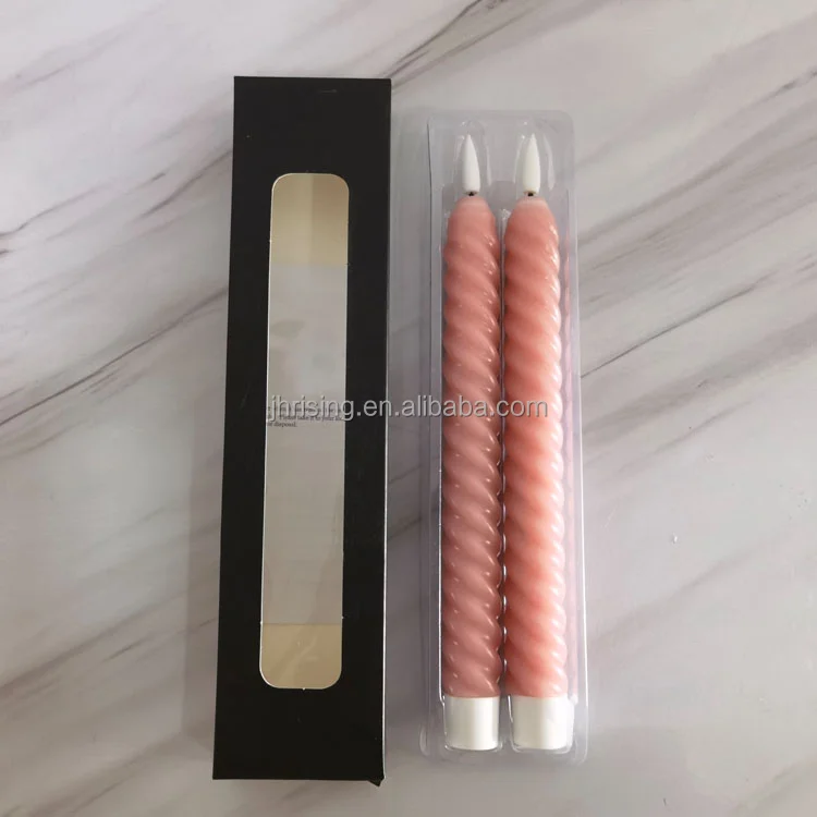 Handmade Twisted Spiral Candle Taper Candle Customized Candles Buy Taper Candle With Timer,Non