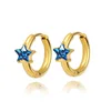 Pendientes Gold 0061 - Azul