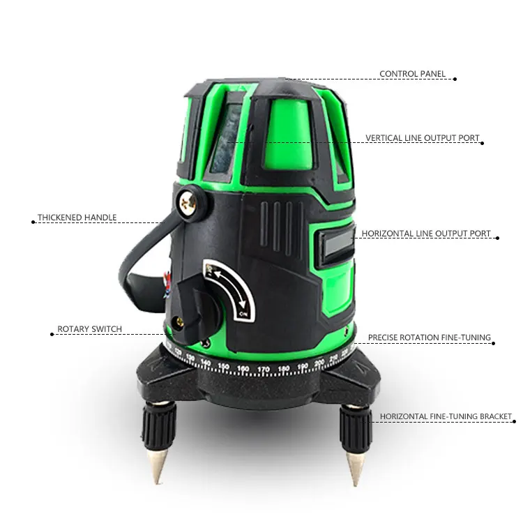 Laser Level Mini Small Size Self Leveling Laser with Double Laser Diodes Cross Line Level
