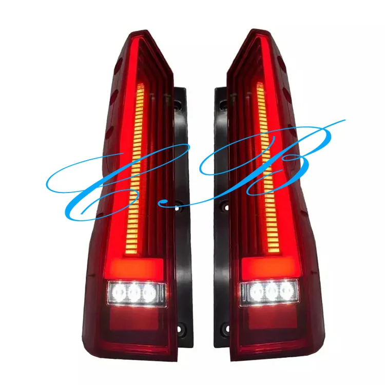 LED Tube Tail Lights for HIACE GRH300 Super Grandia 2019-2024