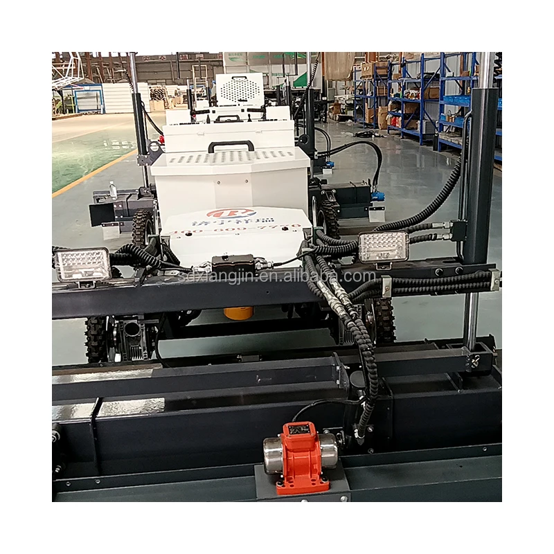 Concrete Laser Screed Telescopic Boom Leveling Machine