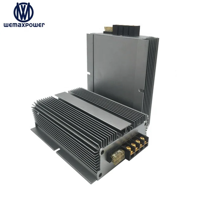 Waterproof 36v 48v 60v 72v Step Down 12vdc 50a Voltage Transformer Dc Converter 36vdc 48vdc 60vdc 72vdc to 12v Dc Regulator