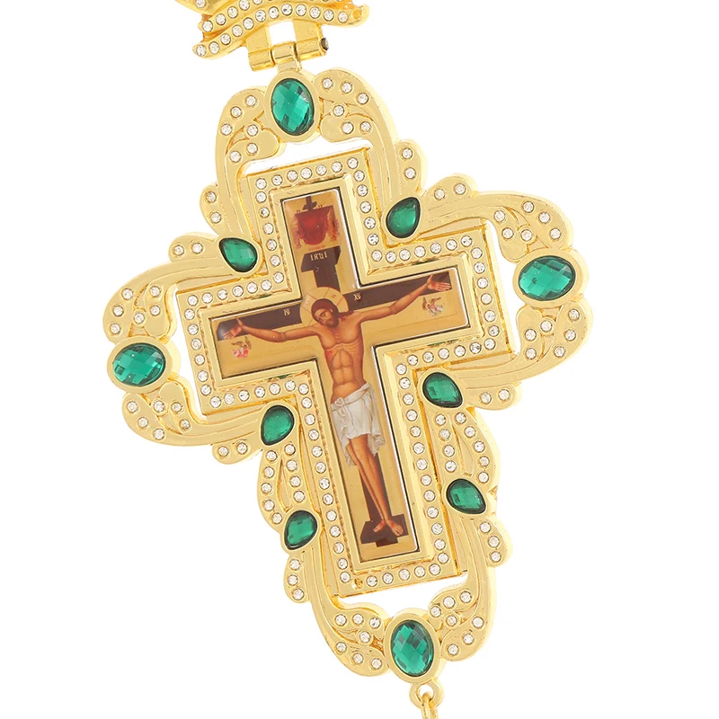 New Orthodox Priest Cross Pectoral Cross Necklace For Priests Church