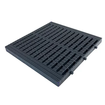 DIY 200*300*25mm removable pp garage interlocking drainage floor tile drainage floor mat