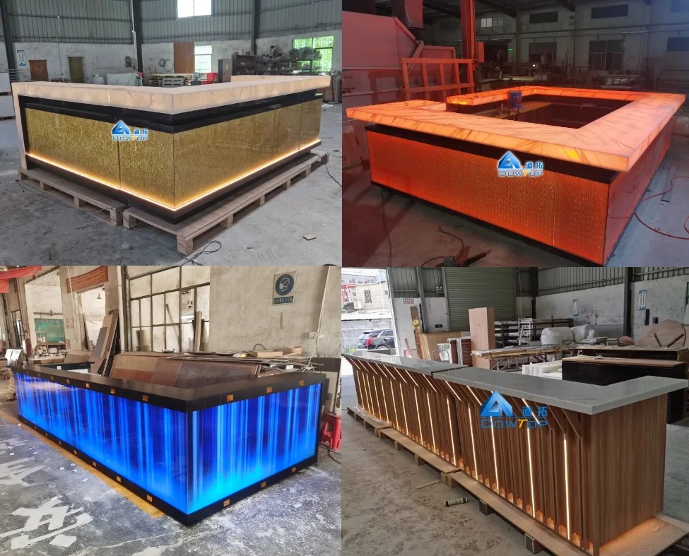 Modern Home Bar Counter Restaurant Traditional Residential Bar Counter