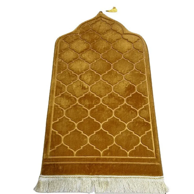 Tapis de prière islamique en mousse épais design moderne_voghion.com