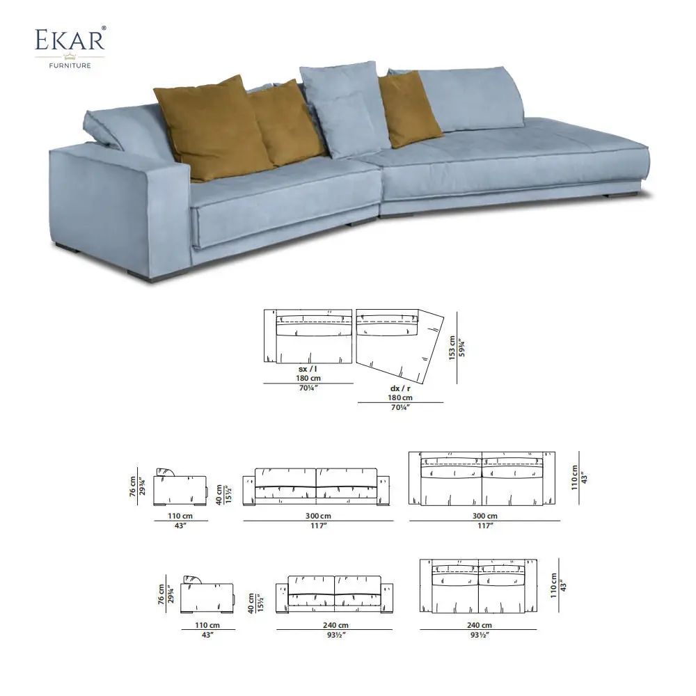 product stainless steel modular sofa with gunmetal black legs stylish contemporary design velvet seating solution for living and bed-69