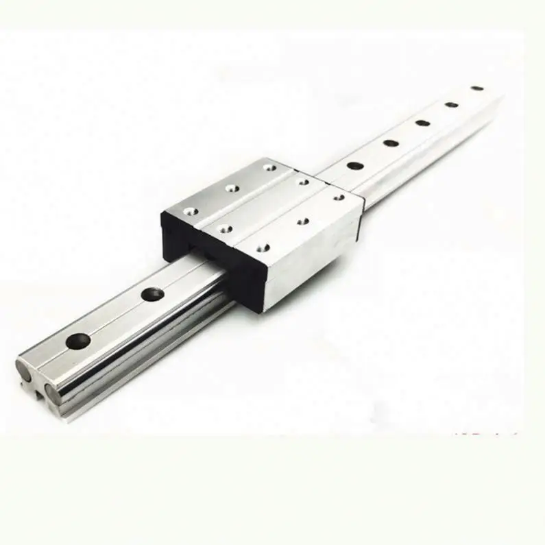 D-19 Aluminium Alloy Internal Shaft Guide Type Roller Linear Guides LGD Heavy Load Linear Rail Carriage LGB16-190L-6wheels