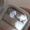 White stone rhodium plating