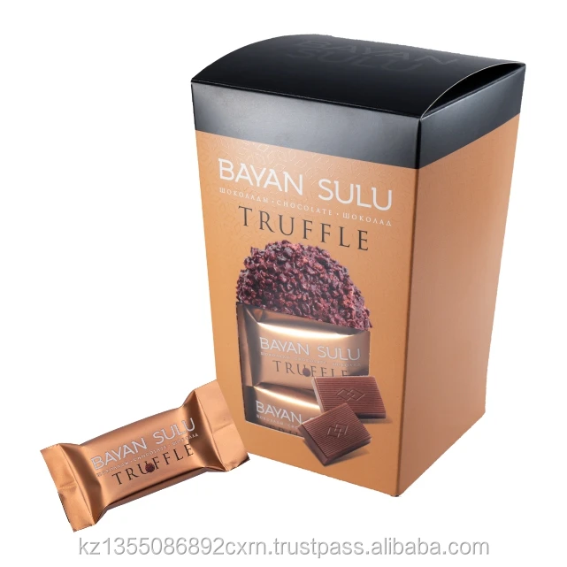 Chocolate Bayan Sulu truffle 200 g  with filling of chocolate fondant, sweets and candies