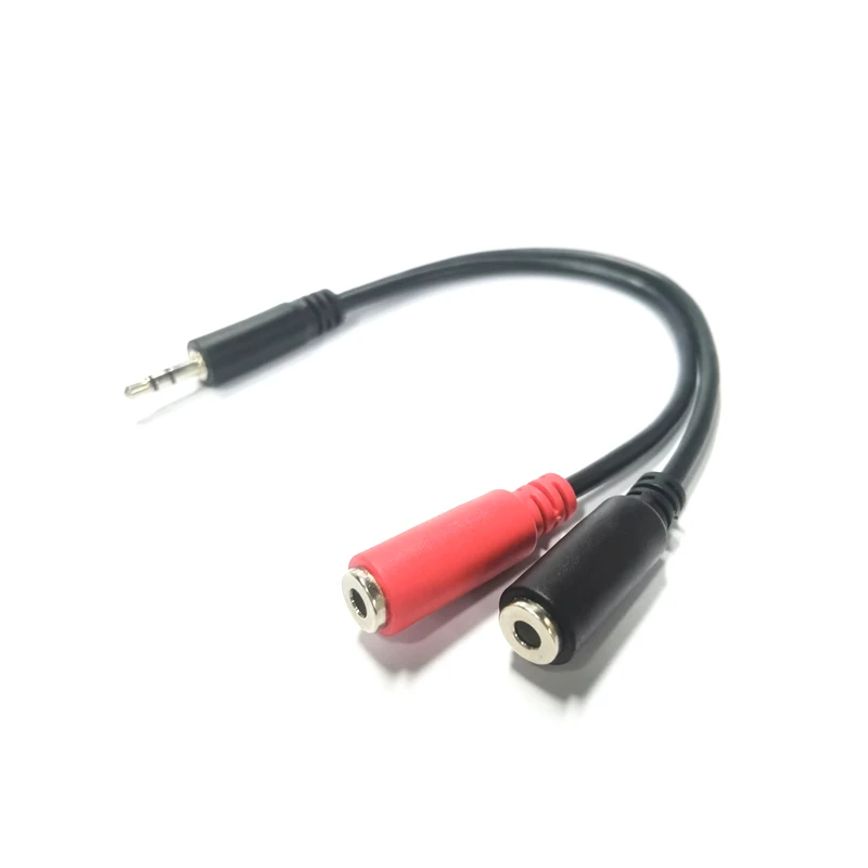 Kabel Spliter Stereo Trs 1/8 Inci 3.5mm 