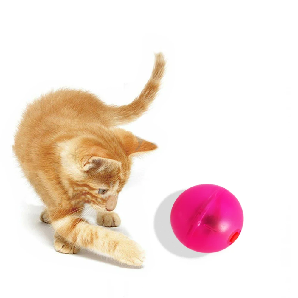 Light-Emitting Sound Fun Dog Toy Cat Dog Interactive New Environmental Protection Automatic Cat Ball Electric Pet Toy