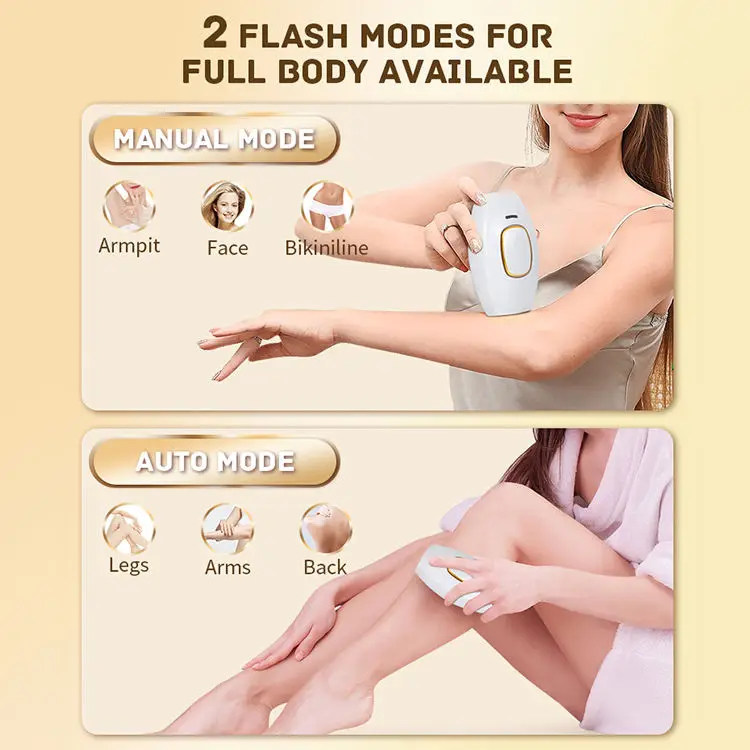 Painless Portable Ipl Laser Ipl Hair Removal Handset Epilator Device Hair Remover Machine for Women Hair Removal From Home Use