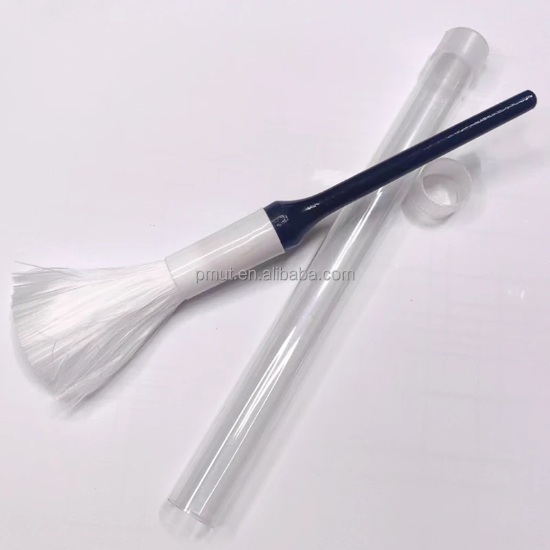 Long-Lasting PVC Container with Plastic Fiberglass Brush Flat Wood Handle for Nail Use FBI Forensic Fingerprint Powder