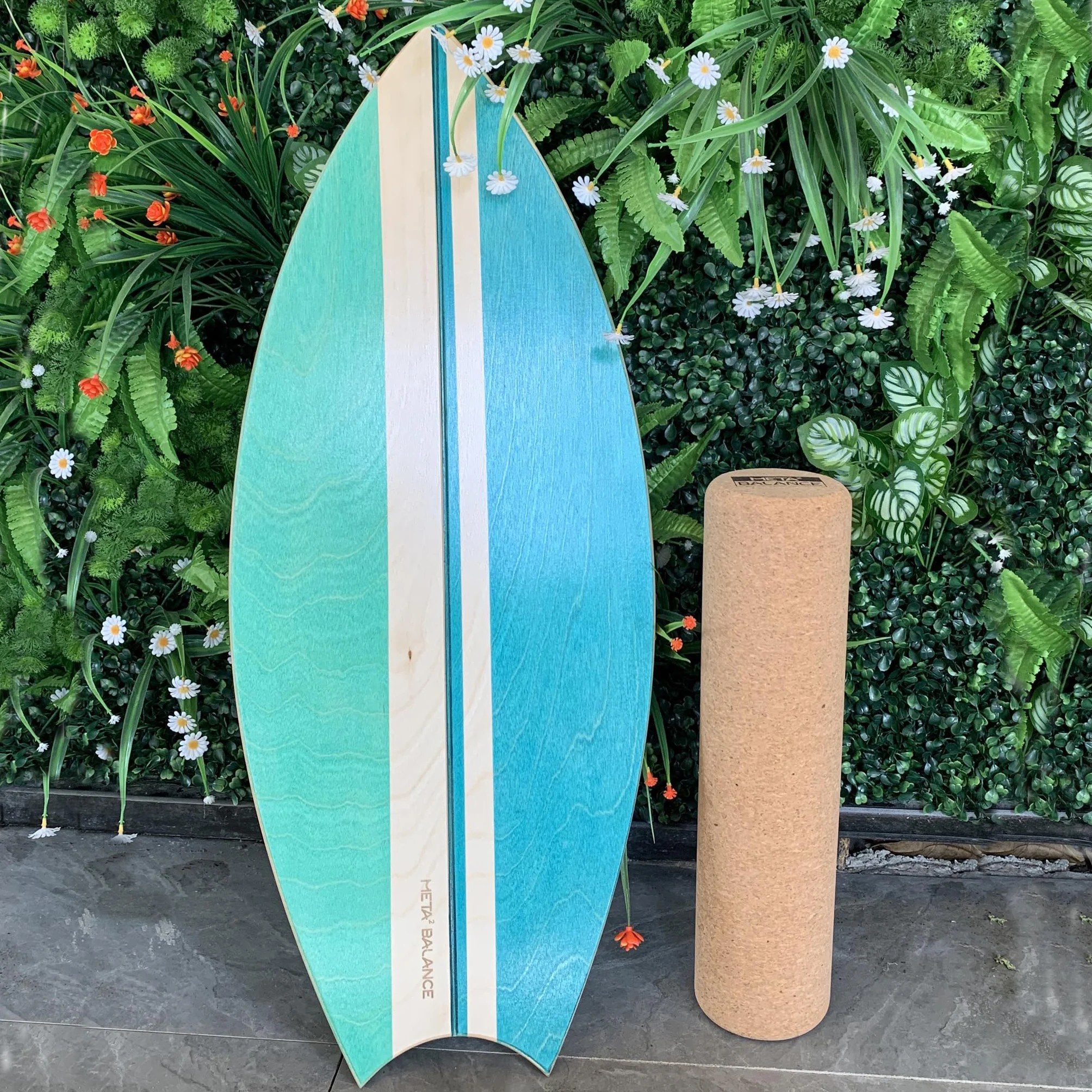 New Design Wholesale Wooden Balance Board Skateboard Training Board Surf  Trainer Land extreme Sport Home Fitness extreme Sport - Main Image