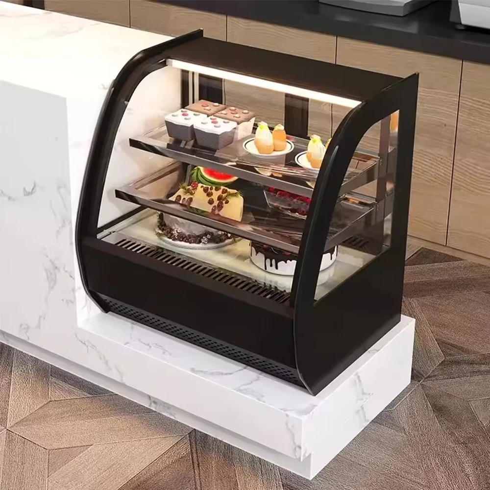 Rebirth Cupcake Display Refrigerator Refrigerated Counter Top Cake Display Refrigerated Sandwich Display Cooler