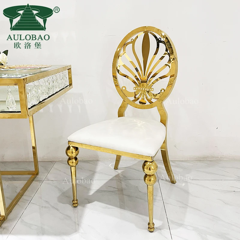 gold wedding chairs for sale