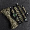 827-1Juego de 5 piezas verde camuflaje