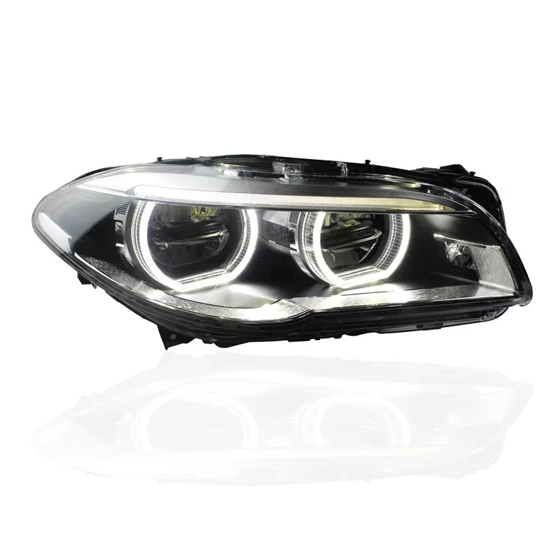 Plug and Play Upgrade Head Light LED Lights for bmw 5 Series F10 F18 Lci Headlights 2011 2014 2016 F10 Light Headlight Headlamp
