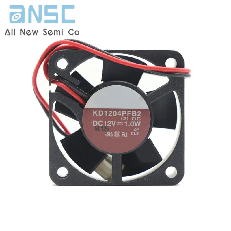 Original Axial flow fan KD1204PFB2 12Vdc 1W Industrial DC bearing cooling fan