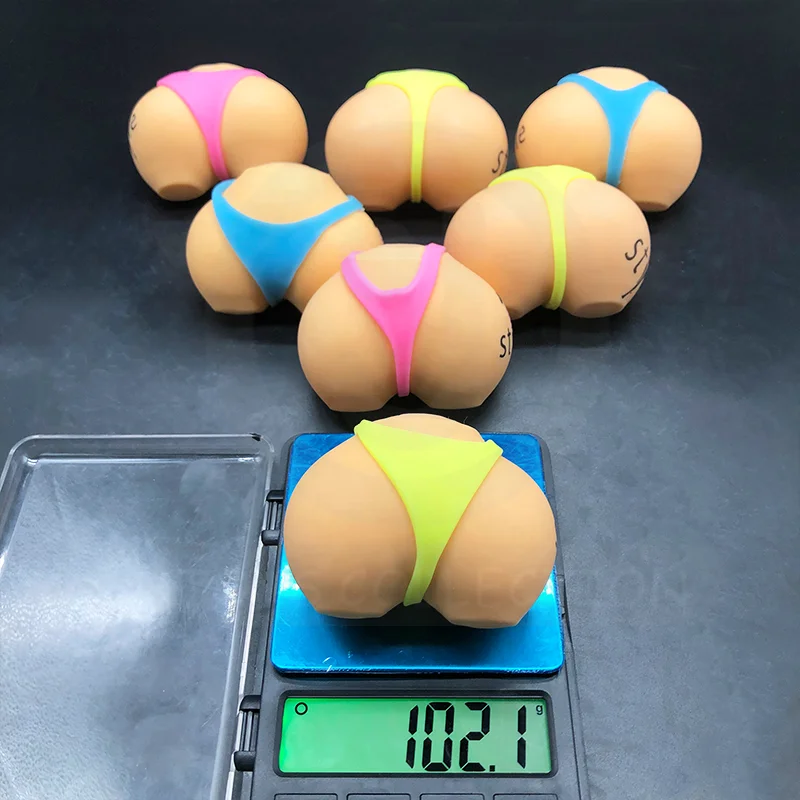 Забавные сжимаемые ягодицы мягкие нетоксичные новые игрушки для снятия стресса Антибактериальный мяч из ТПР гелевые игрушки-антибактериальные