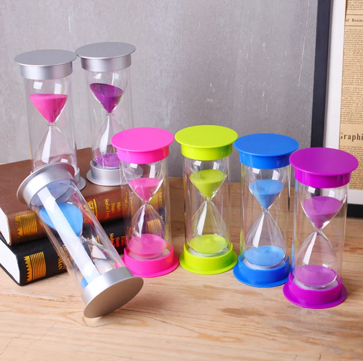 Großhandel bunte Sand Timer für Baby spielen 20sec 30sec - Main Image