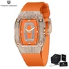 Rose gold orange