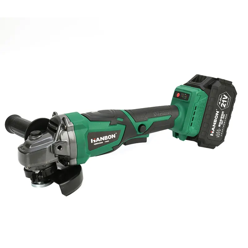 Беспроводная угловая шлифовальная машина с литиевым аккумулятором, беспроводная шлифовальная машина, бесщеточная, 21 в, 18 в, перезаряжаемая угловая шлифовальная машина