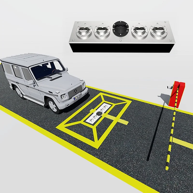 Automatic under Vehicle Monitoring System with Remote Control Fixed Waterproof Underbody Chassis Inspection System