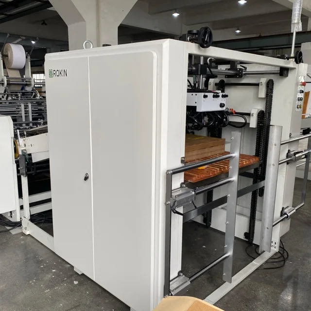 Full Automatic Standing Wrapping Kraft Printer Paper Bag Machine for Gift Packingpaper Bag Making Machine Manual Small