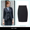 Completo da donna blu navy + gonna